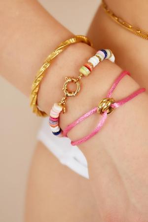 Bracelet Coloré - Collection Plage Multicouleur Acier Inoxydable h5 Image3