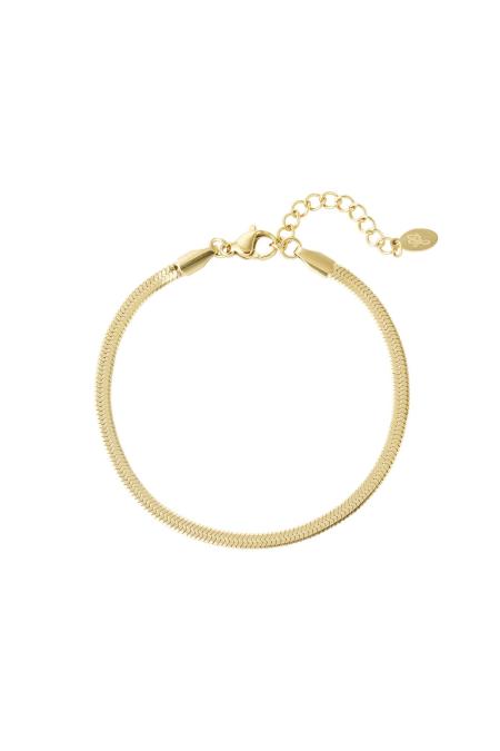 Bracelet de base Couleur or Acier inoxydable