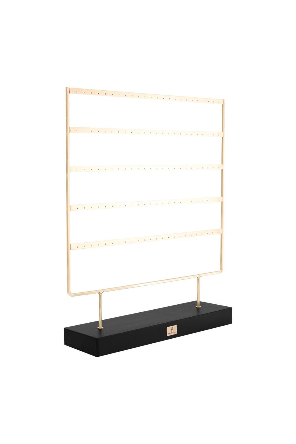 Display Minimal Large Noir Métal