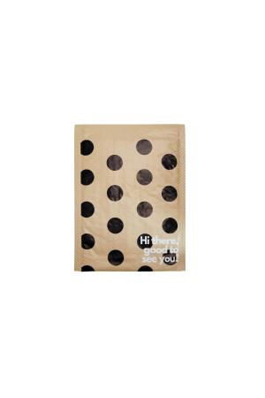 Enveloppe D'expédition Noir & Beige Plastique h5 