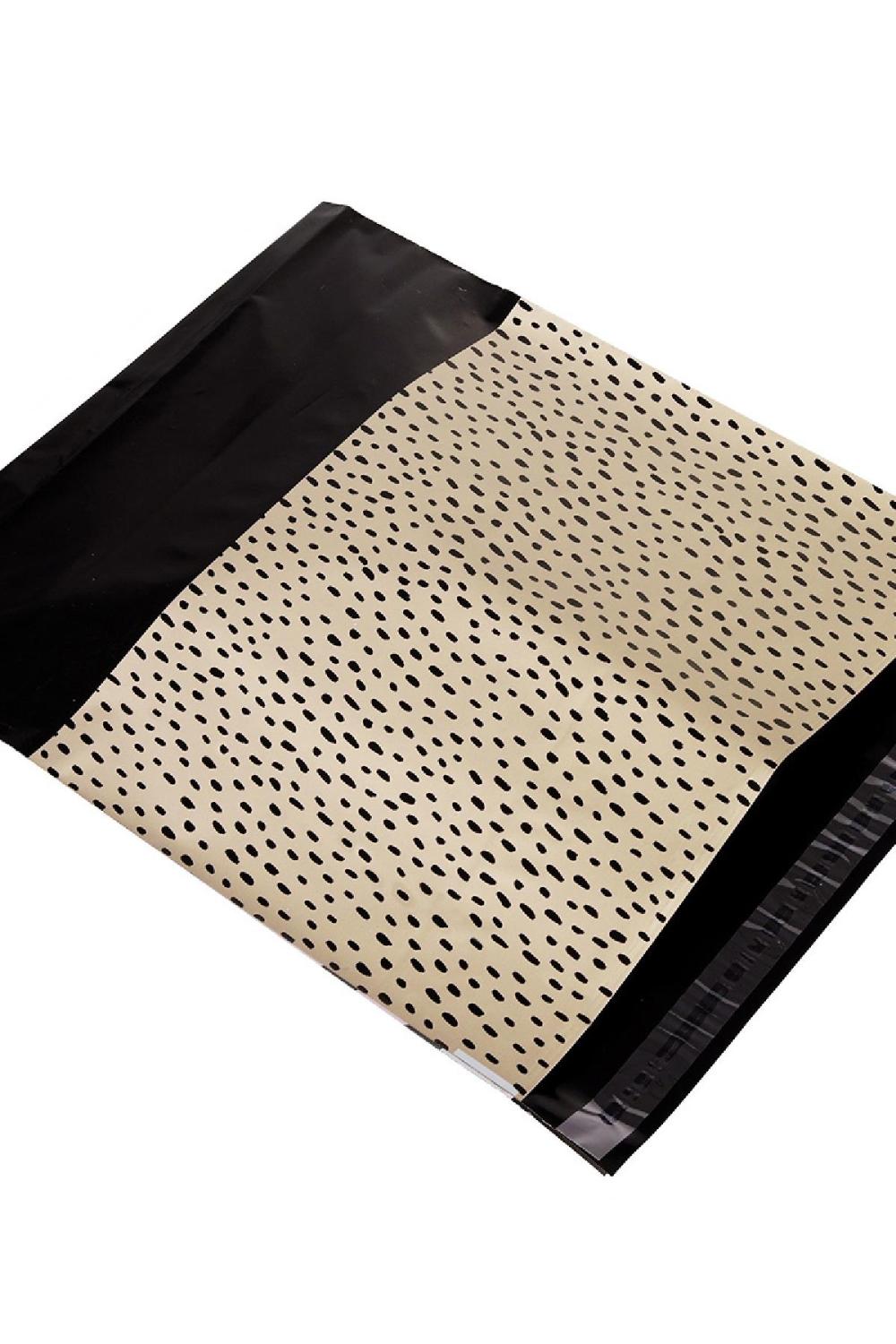Sac D'expédition En Plastique Imprimé Animal Beige h5Image2