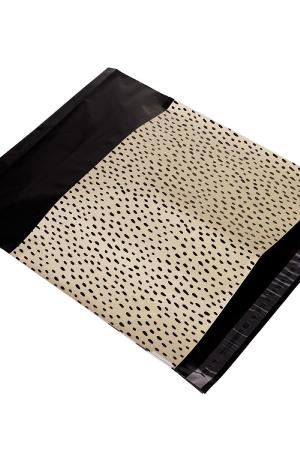 Sac D'expédition En Plastique Imprimé Animal Beige h5 Image2