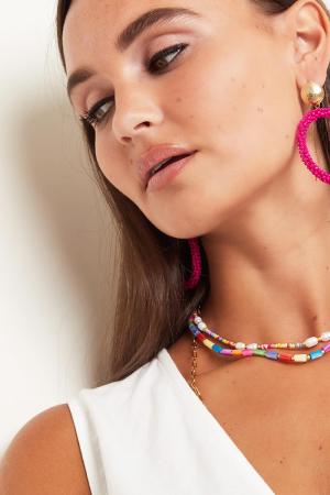 Collier Coloré - Collection Arc-En-Ciel Multicouleur Coquilles h5 Image2