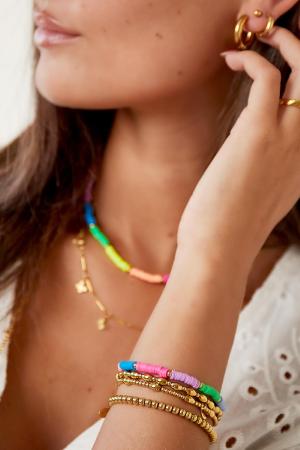 Collier Arc-En-Ciel Néon - Collection Arc-En-Ciel Multicouleur Acier Inoxydable h5 Image3