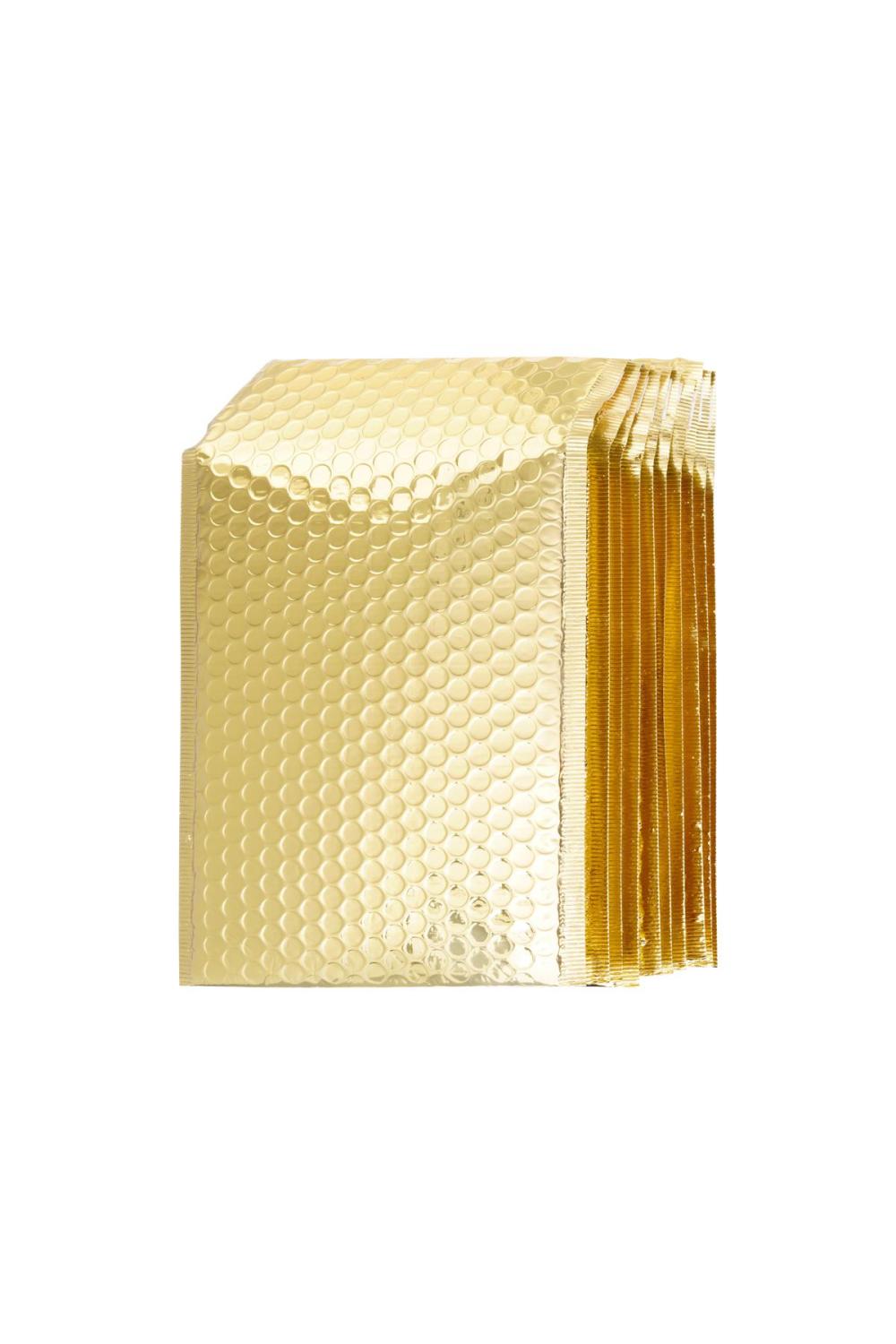 Enveloppe D'emballage 30X20 Couleur Or Plastique