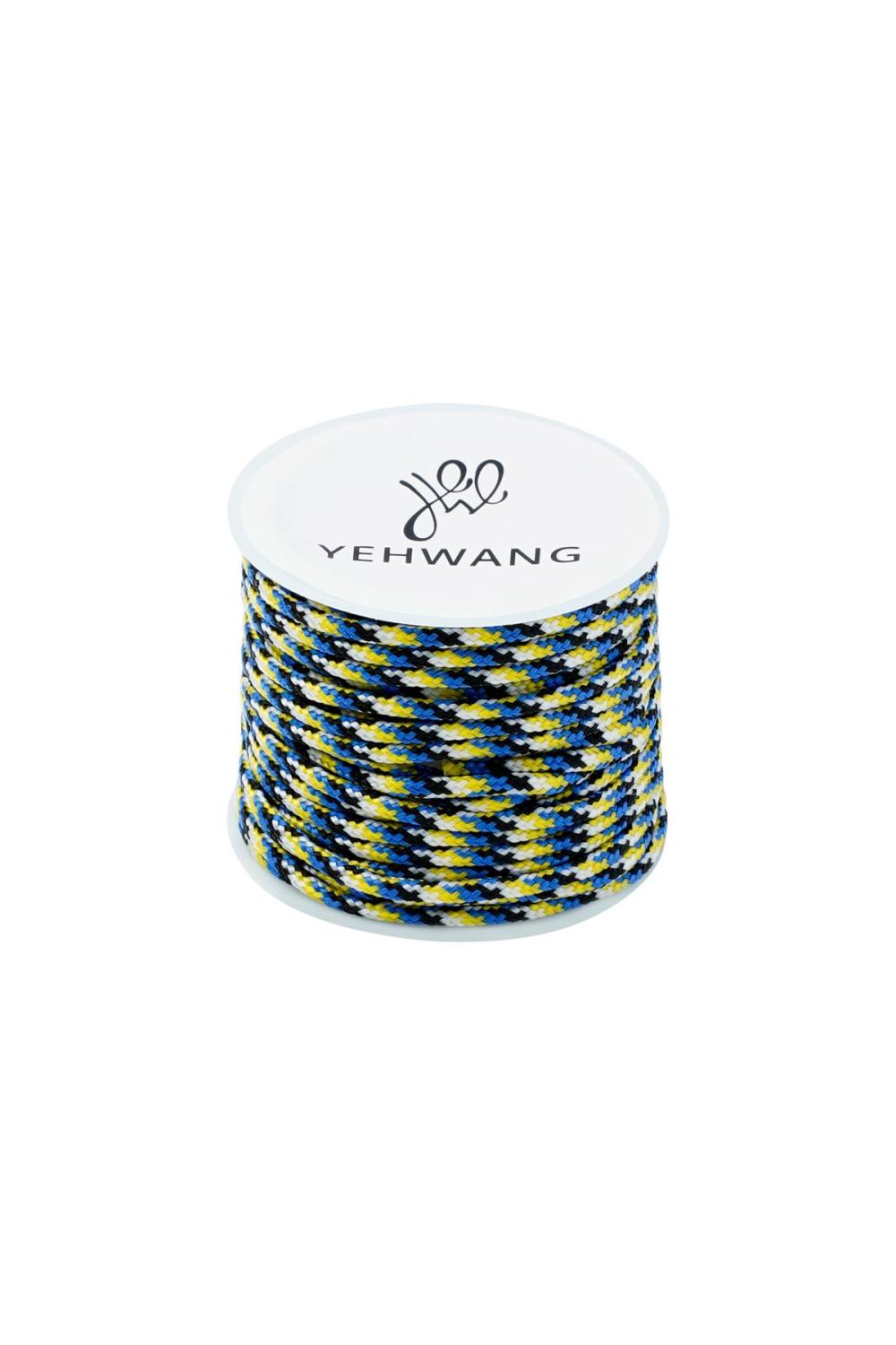 Diy Cord Multi Colors Rouge Polyester