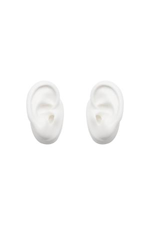 Display Ear Set Blanc Plastique h5