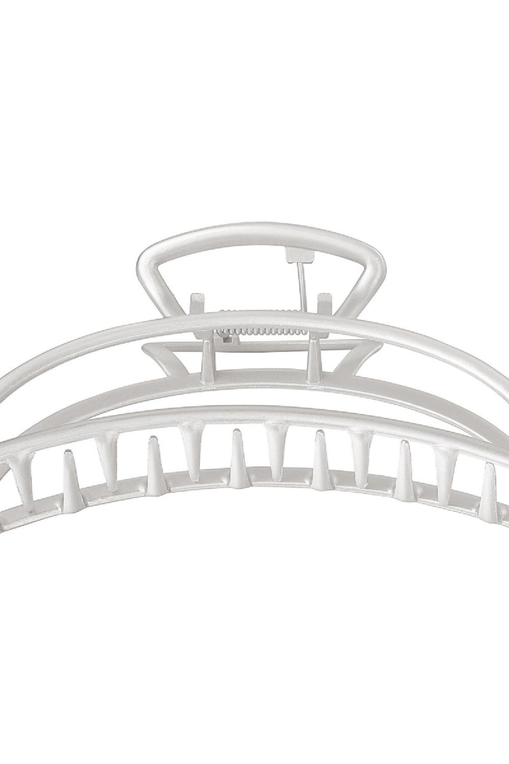 Grande Barrette À Cheveux En Métal Dcouleur Oré En Fcouleur Orme De Croissant De Lune Vieille Couleur Or Image4