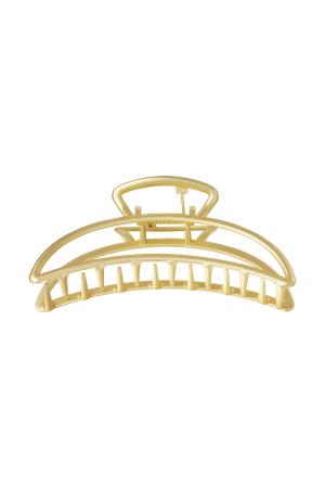Grande Barrette À Cheveux En Métal Dcouleur Oré En Fcouleur Orme De Croissant De Lune Vieille Couleur Or h5 