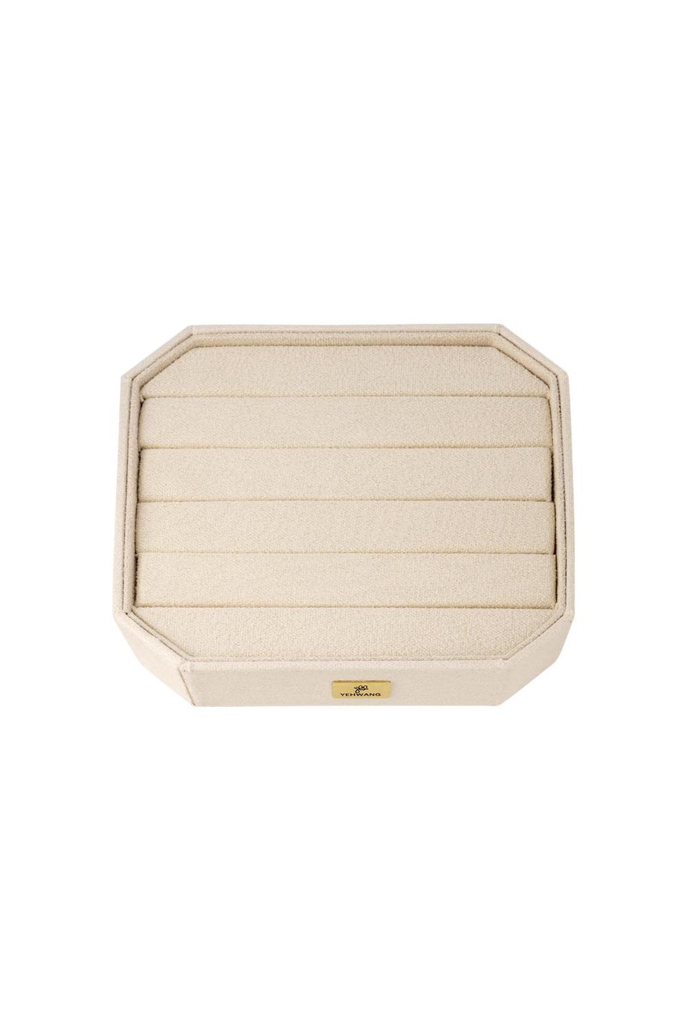 Présentoir Pour Bagues Rose Pâle Flanelle