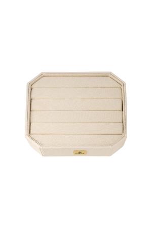 Présentoir Pour Bagues Rose Pâle Flanelle h5
