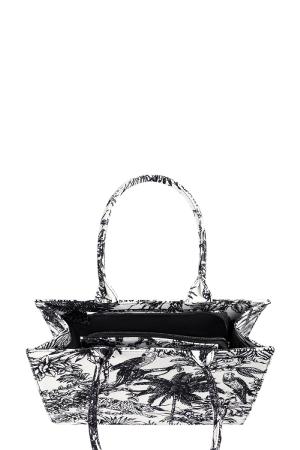 Sac Fourre-Tout Jungle Noir & White Polyester h5 Image3