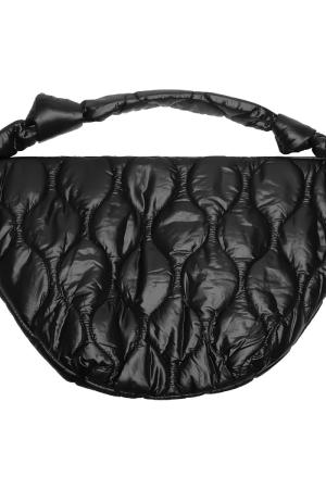 Sac À Bandoulière Rembourré Noir Polyester h5 Image4