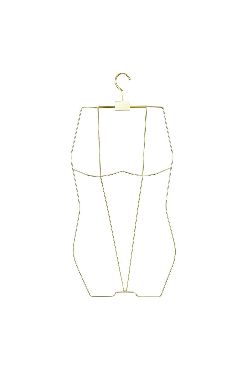 Maillots De Bain Cintre Vêtements Couleur Or 