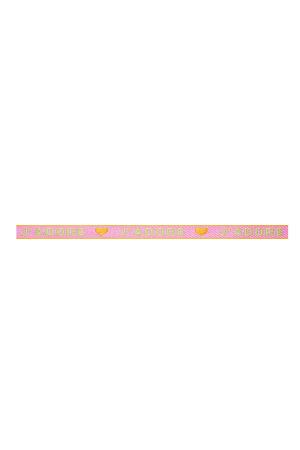 Bracelet Ruban J'adore Rose Polyester h5 