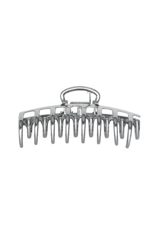 Pince À Cheveux Basique Argenté Métal h5 