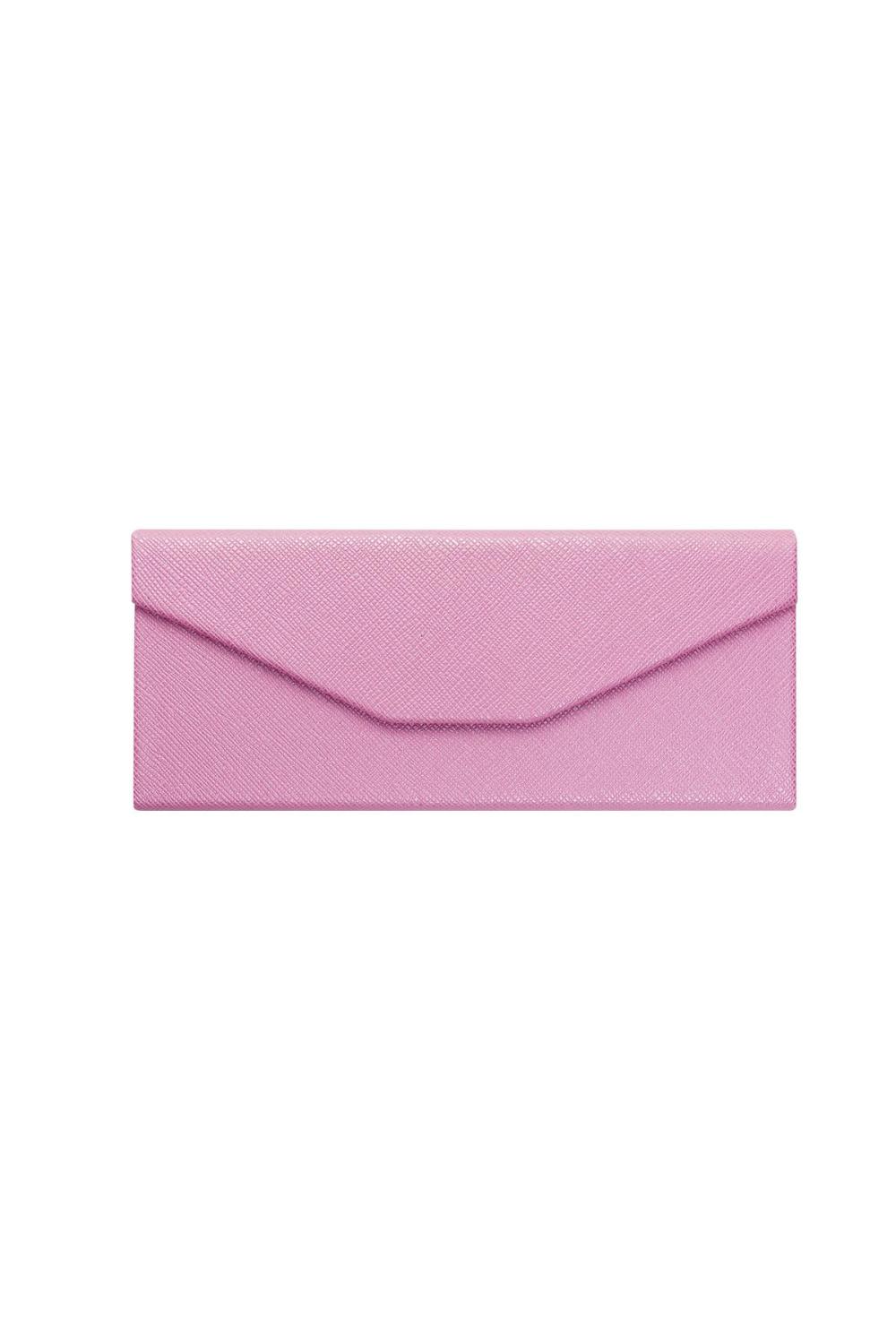 Étui À Lunettes De Soleil Triangulaire Pliable En Cuir Pu