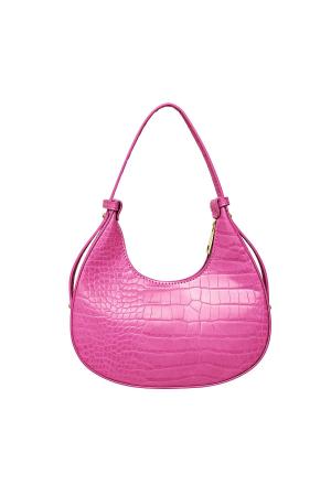 Sac À Main En Similicuir Avec Imprimé Lilas Polyuréthane h5