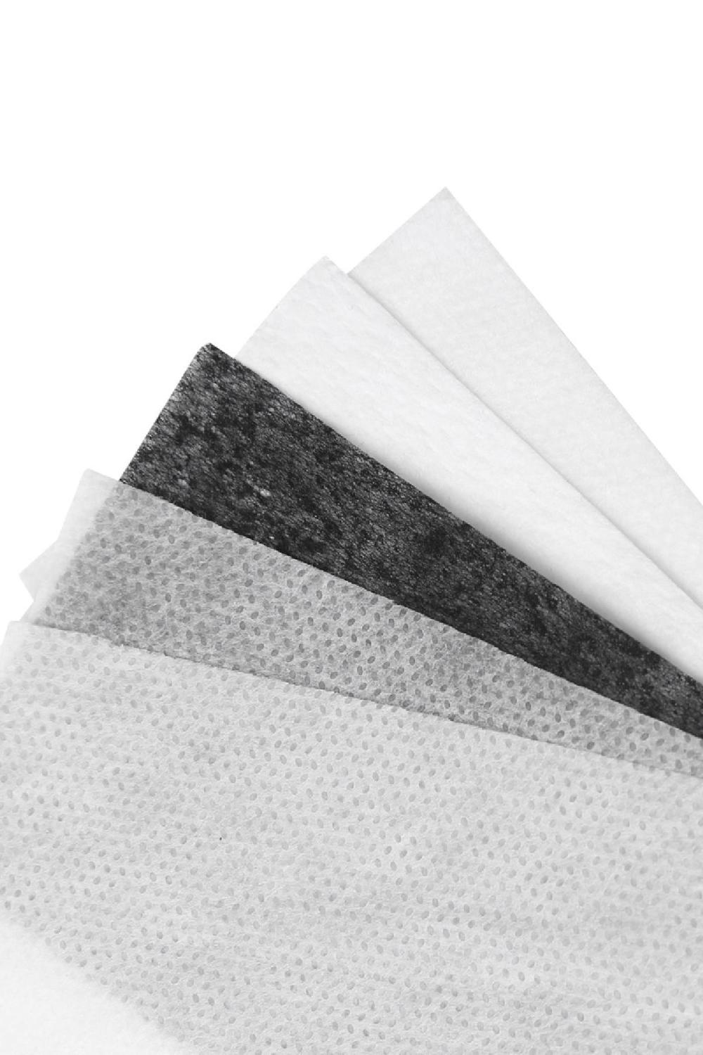 Filtre D'incrustation De Masque Facial 10 Pièces Gris Bois Image2
