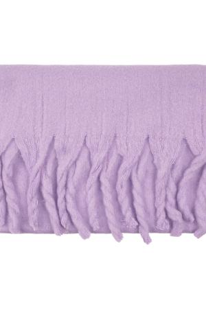 Echarpe D'hiver Couleur Unie Violet Polyester h5 Image4