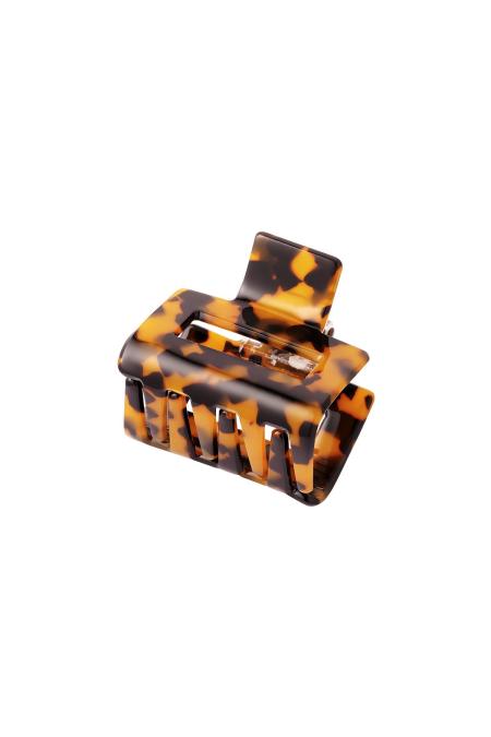 Pince à cheveux multicolore Marron Sheet Material