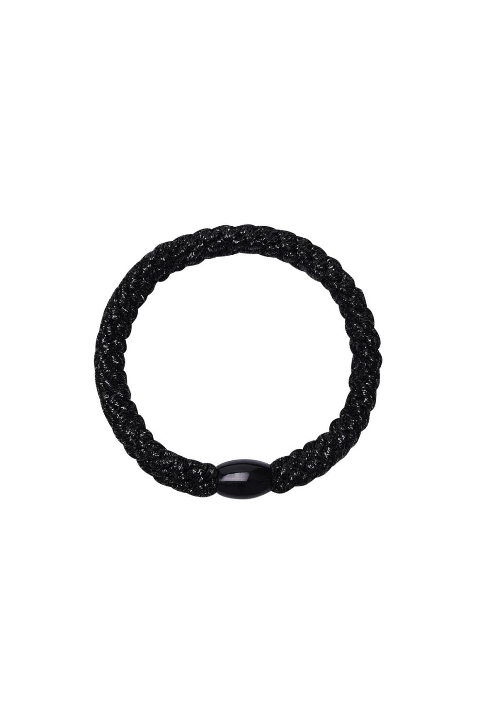 Lot De 5 Bracelets Élastiques À Cheveux Lilas Polyester 
