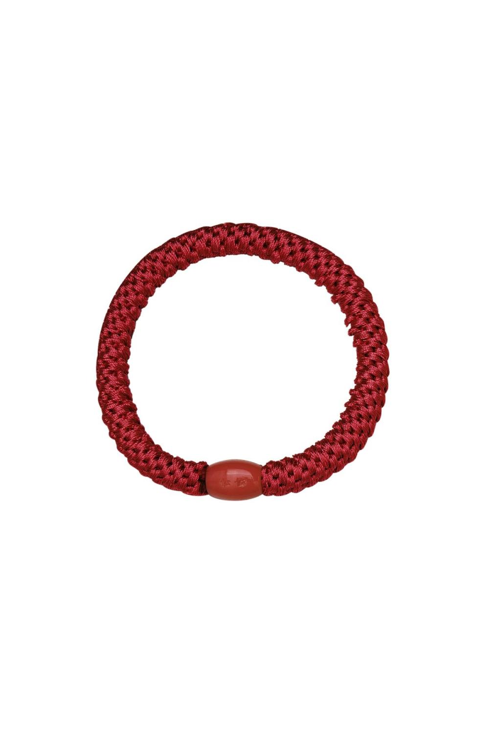 Lot De 5 Bracelets Élastiques À Cheveux Noir Polyester 