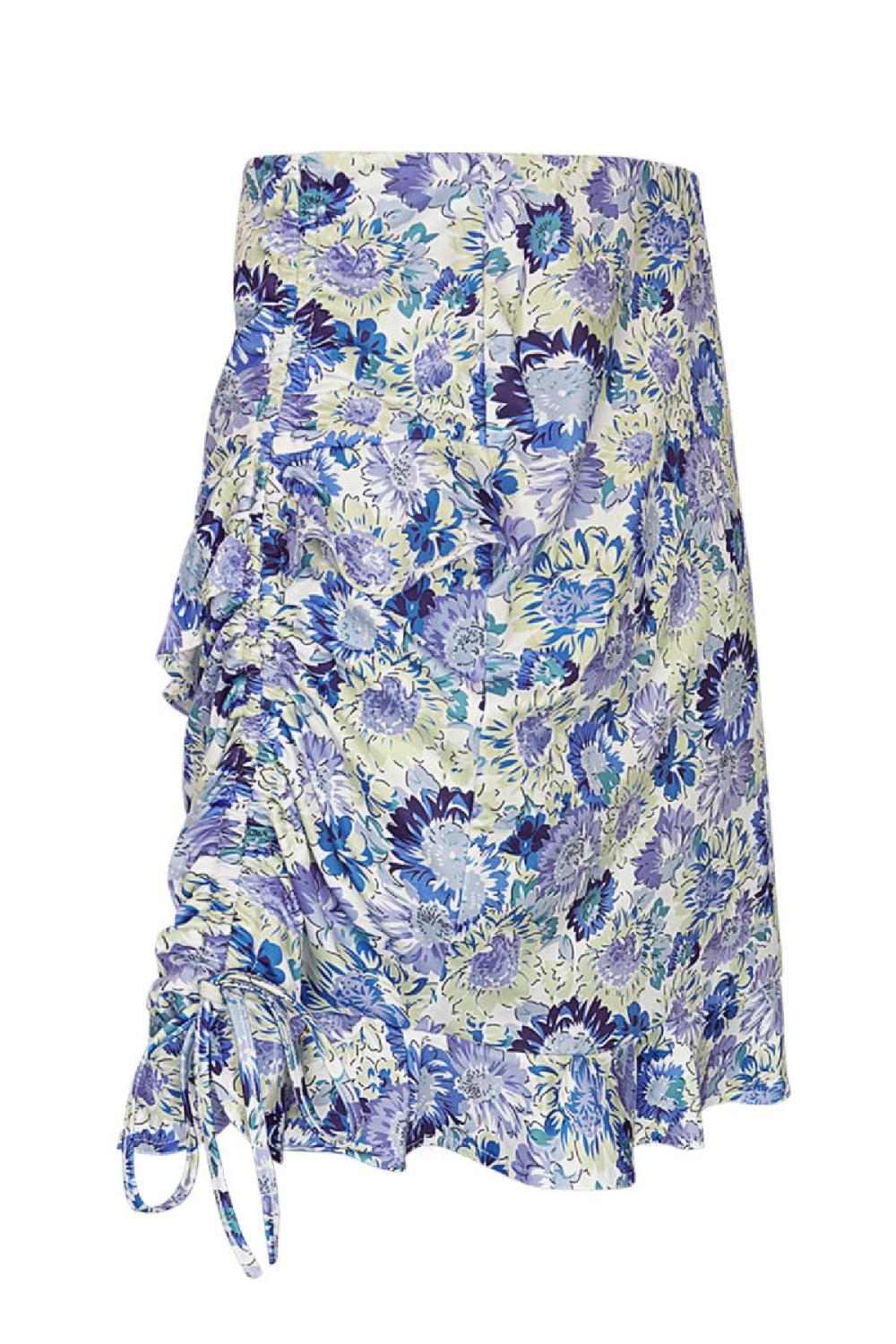 Top Sans Manches Femme En Polyester Imprimé Floral Design Plissé Image7