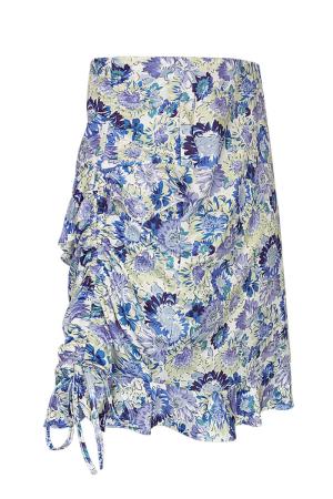 Top Sans Manches Femme En Polyester Imprimé Floral Design Plissé h5 Image7