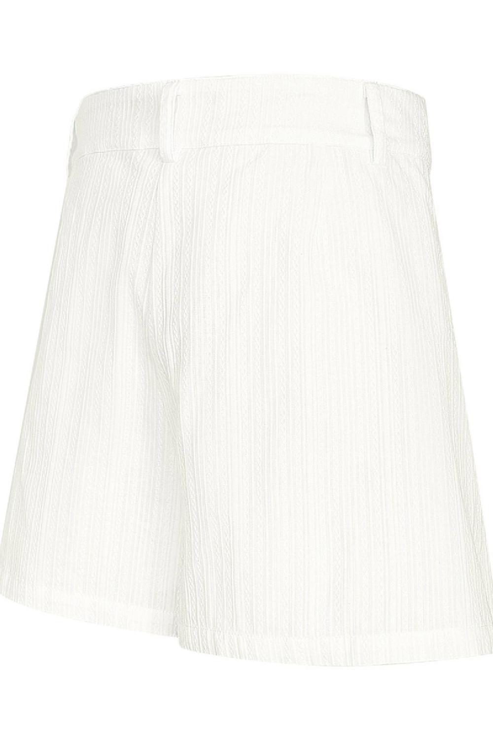 Détail Bouton Short - Blanc M Image6