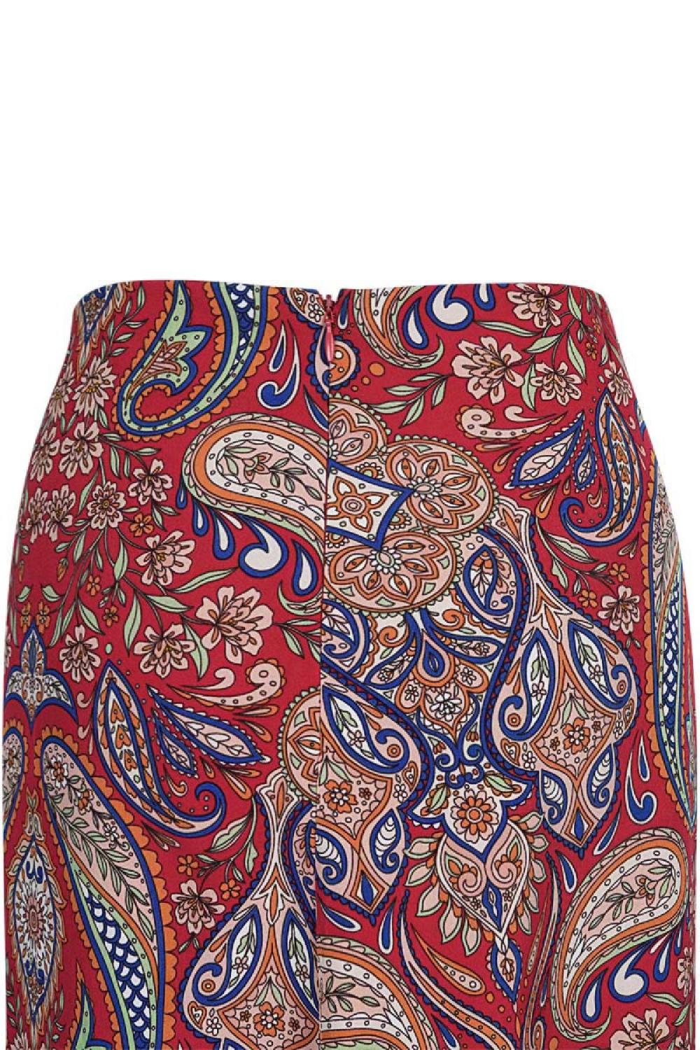 Maxi Jupe Rouge/Bleu S Image5