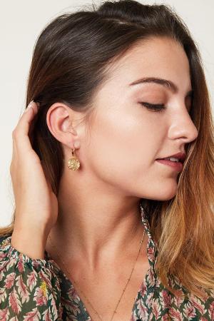 Earrings Roman Times Couleur Or Cuivré h5 Image2