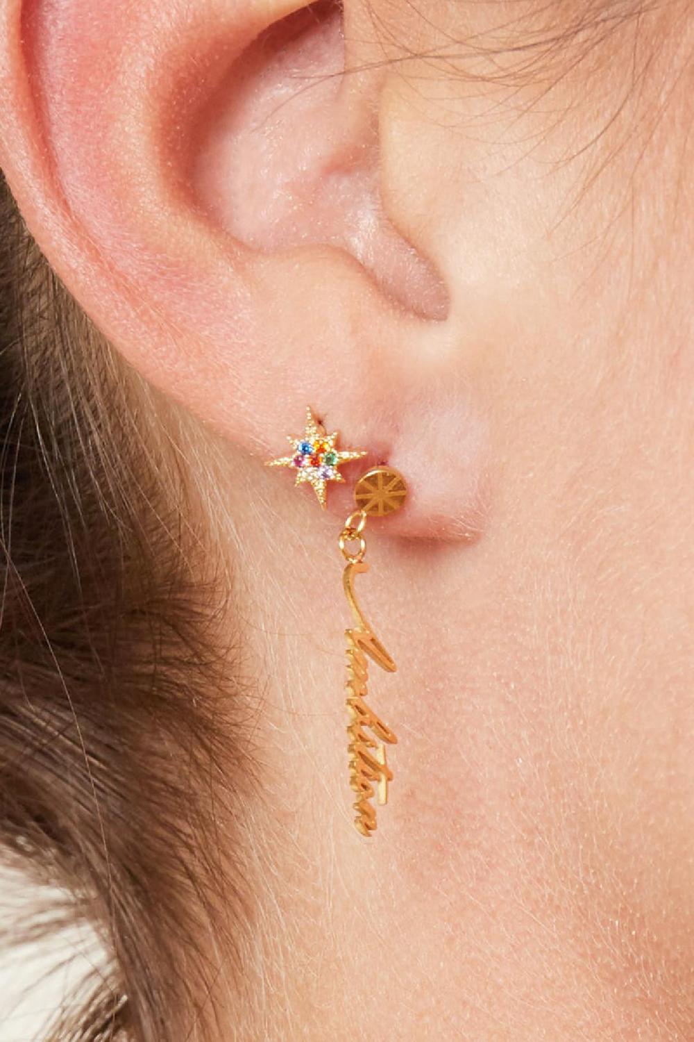 Earrings Ambition Argenté Acier Inoxydable h5Image2