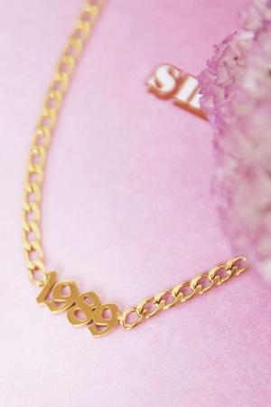 Collier It's Your Day - 1993 Couleur Or Acier Inoxydable h5 Image2