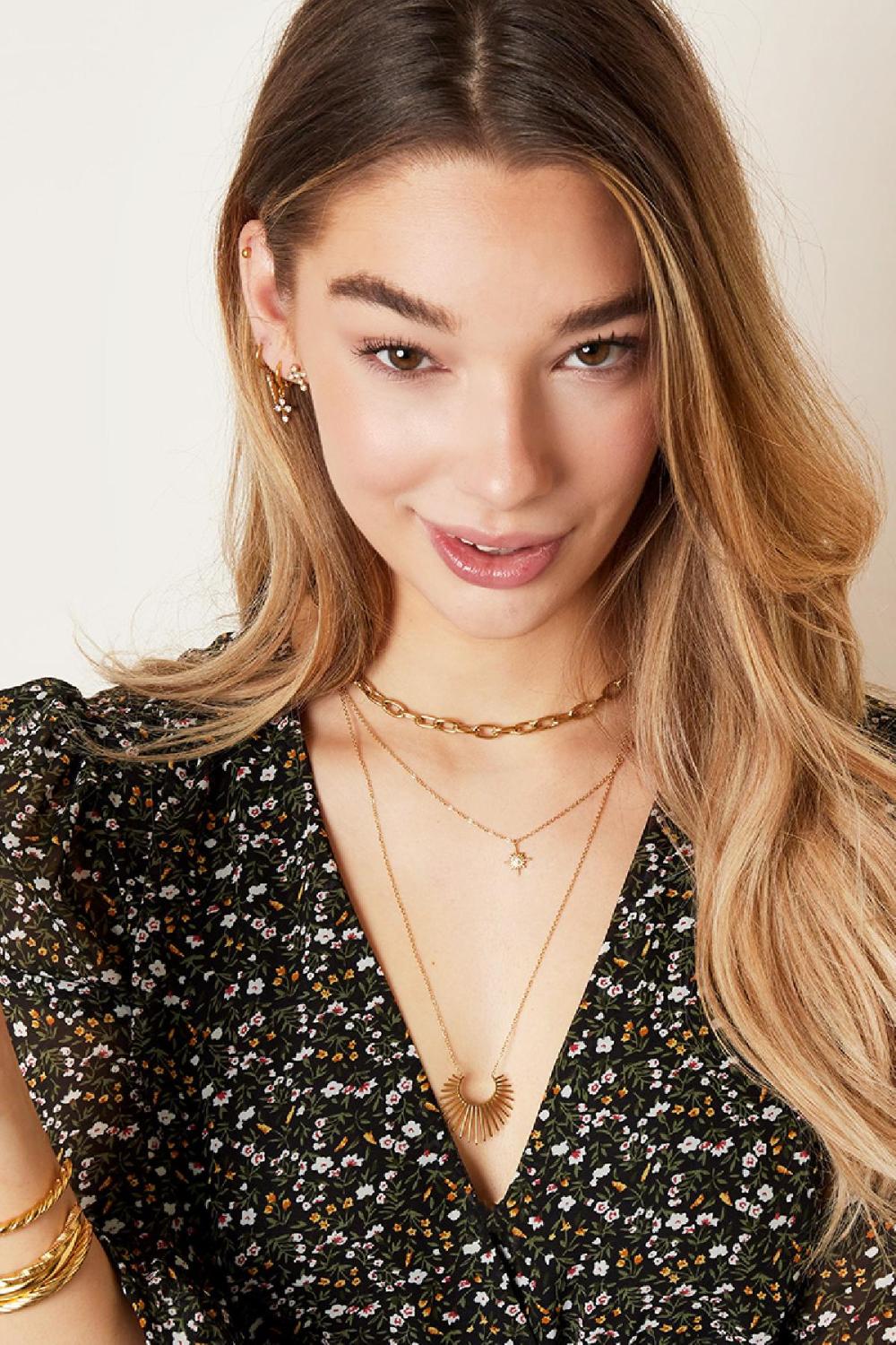 Collier Starry Night Argenté Acier Inoxydable Image3