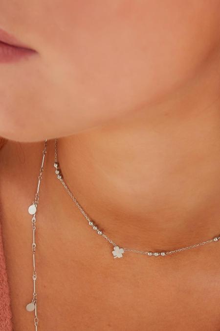 Collier en acier inoxydable Argenté 2