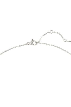 Necklace Confetti Rain Argenté Acier Inoxydable h5 Image2