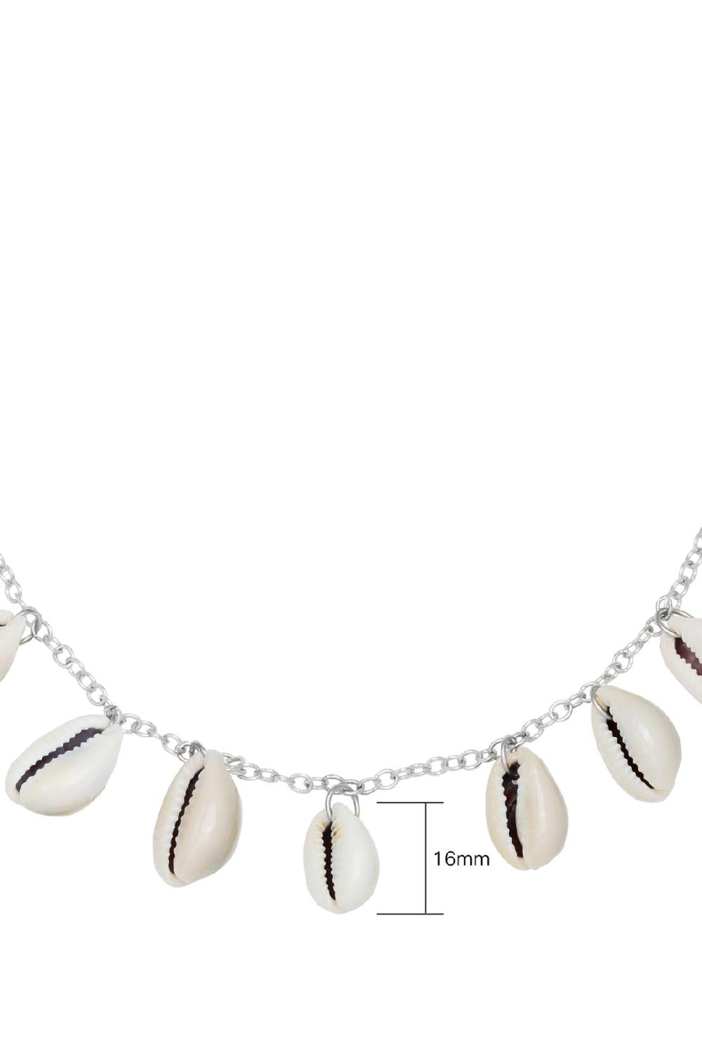 Necklace Beach Girl Argenté Cuivré h5Image4