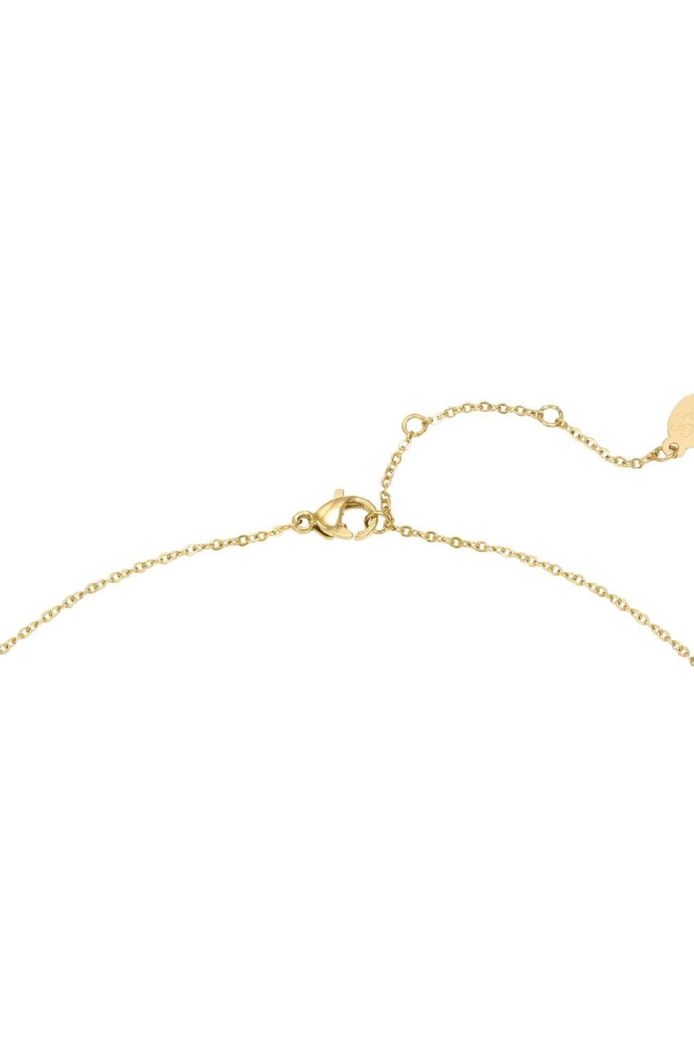 Collier Horn Blanc Acier Inoxydable Image3