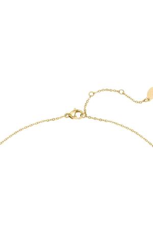 Collier Horn Blanc Acier Inoxydable h5 Image3