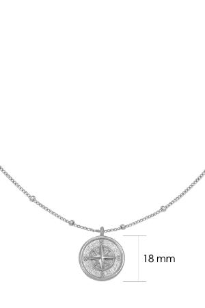 Collier Guidance Argenté Acier Inoxydable h5 Image2
