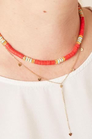 Neklace Fall In Love Argenté Acier Inoxydable h5 Image2