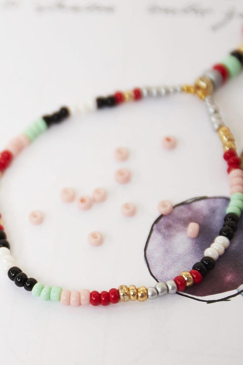 Diy Beads Coloured - 3Mm Gris Plastique h5Image2
