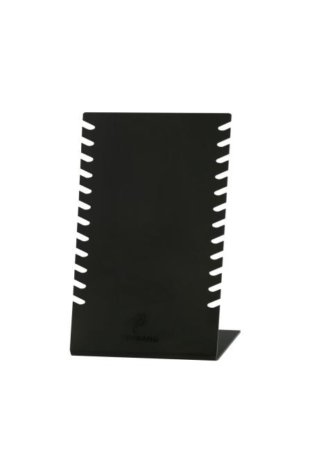 Necklace Display 12 Noir Plastique