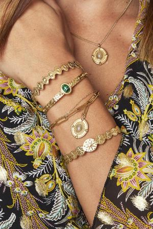 Bracelet Genevieve Argenté Acier Inoxydable One Size h5 Image2