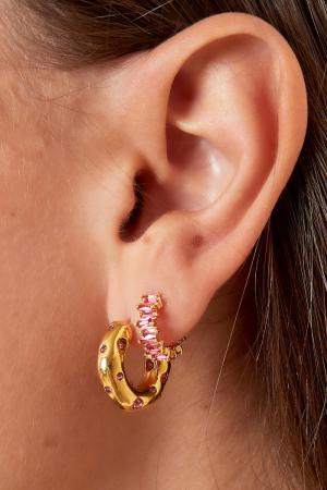 Boucles D'oreilles In Style Cuivré h5 Image4