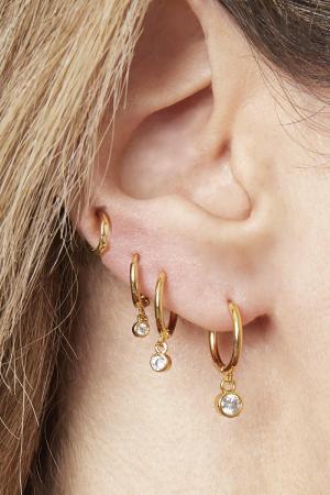 Boucles D'oreilles Shine On Argenté Cuivré h5 Image2