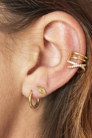 Earcuff Grace Argenté Cuivré h5 Image2
