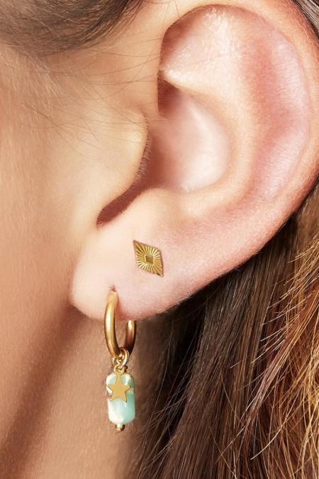 Boucles d'oreilles Small Copper Acier inoxydable 2