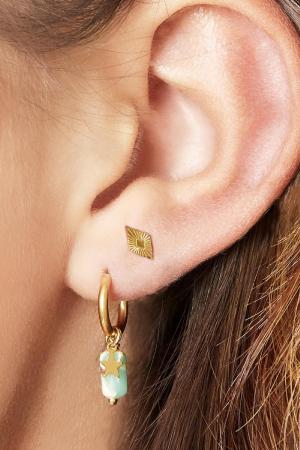 Boucles D'oreilles Small Copper Acier Inoxydable h5 Image2